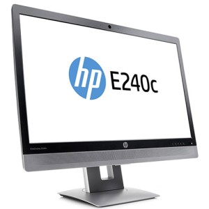 Monitor HP 24'', E240c, 1920 x 1080, Recondicionado