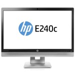 Monitor HP 24'', E240c, 1920 x 1080, Recondicionado