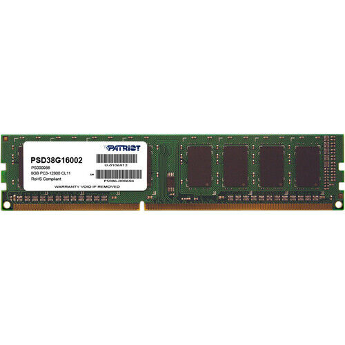 Memória RAM Patriot 8GB DDR3-1600MHz CL11